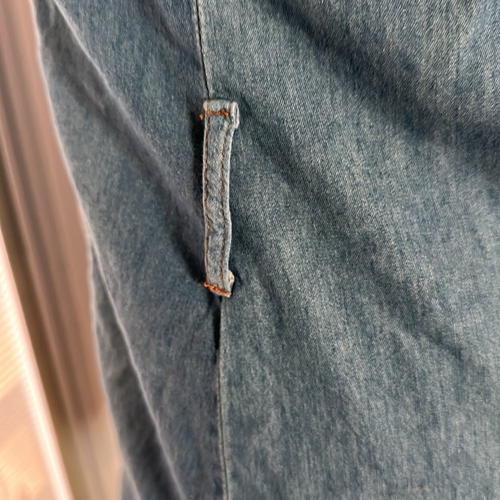 Lovestitch Denim dress long sleeve - Picture 6 of 7